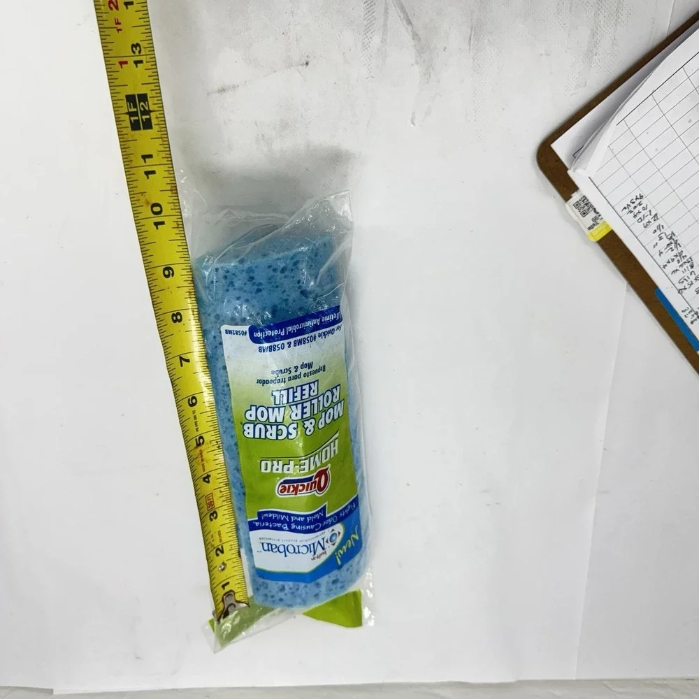 Quickie Homepro Roller Mop Refill Type M Fits Mop #058MB 058BMB Clean Smart NEW